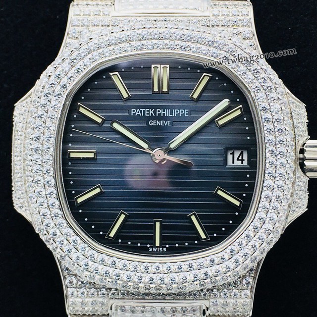 百達翡麗高端複刻男士腕表 PATEK PHILIPPE施華洛世奇美鑽男士腕表  gjs1913